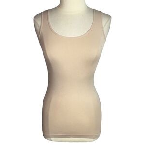 Marilyn Monroe Intimates Women's Nude Beige Stretch Shaping Tank Top Size L